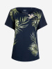 JACK WOLFSKIN футболка TROPICAL LEAF жен. (S, midnight blue) JACK WOLFSKIN футболка TROPICAL LEAF жен. (S, midnight blue)