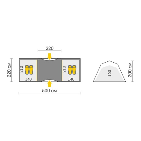 Палатка Talberg BASE 4