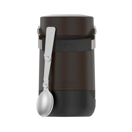 THERMOS термос TS3039 с ложкой 0,8L (чёрный)
