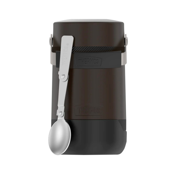 THERMOS термос TS3039 с ложкой 0,8L (чёрный)