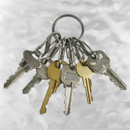 Брелок для ключей KeyRing Steel