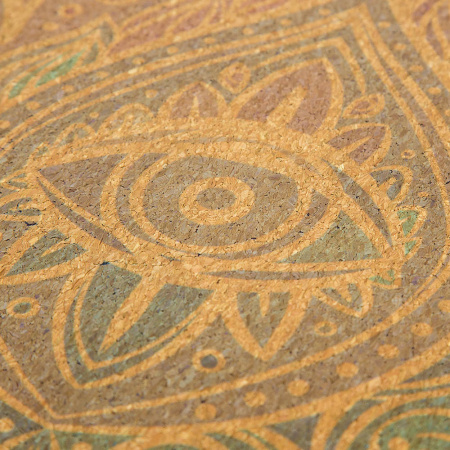 Пробковый коврик Devi Yoga Hamsa