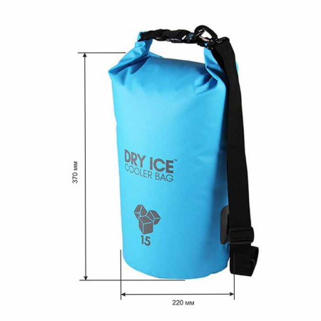 OverBoard гермомешок - холодильник - Little Dry Ice Cooler Bag. - 15L. (turquoise)