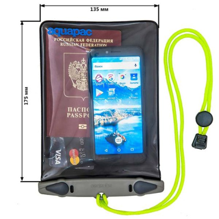 Водонепроницаемый чехол AQUAPAC Mini Whanganui Case (Black)