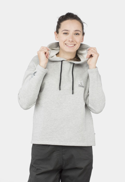 CHILLAZ толстовка Mondsee Hoody жен. (XS, light grey melange)