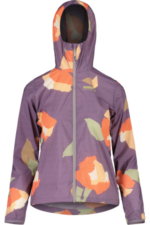 Maloja ветровка AlarisM жен. (XL, smoky purple grid fieldflowe)