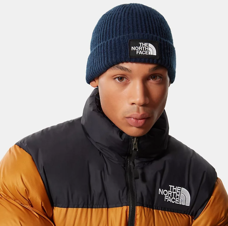 Шапка The North Face Logo Box Cuffed