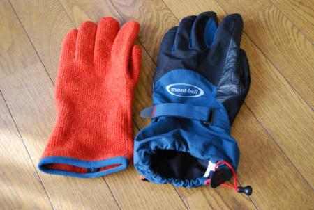 Перчатки Montbell OUTDRY ALPINE