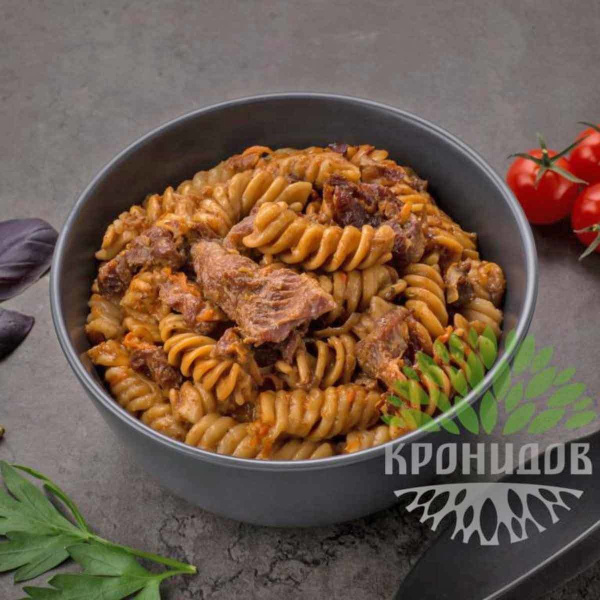 Готовое блюдо консервированное Кронидов Говядина с макаронами 250 г