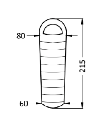 Спальный мешок BERCUT PAMIR -15C L