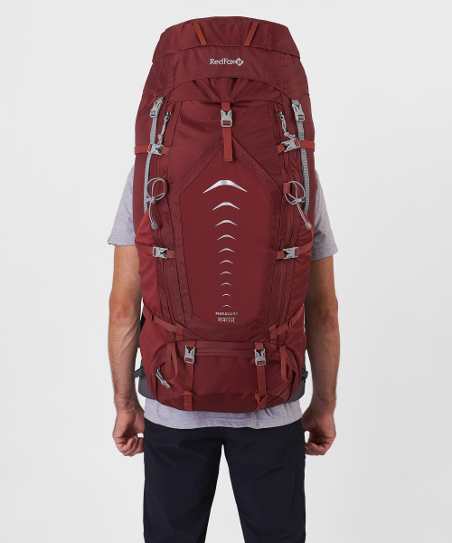 Red Fox рюкзак Makalu 85 V5 (бордовый/кирпич)