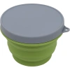 Миска силиконовая TRACK с крышкой оливковая 500 мл