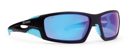 Очки DEMON DOME cat.3 (black/light/blue)