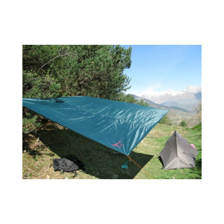 тент со стойками 3м + оттяжки 3*3 со стойками TRAMP