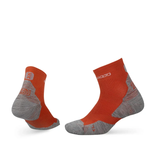 ZealWood носки Merino Wool Z.CROSS R1  (S, серый/оранжевый)