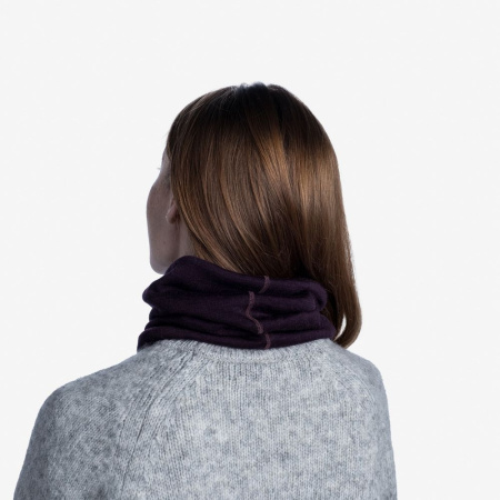 Бандана BUFF Heavyweight Merino Wool Solid Deep Purple