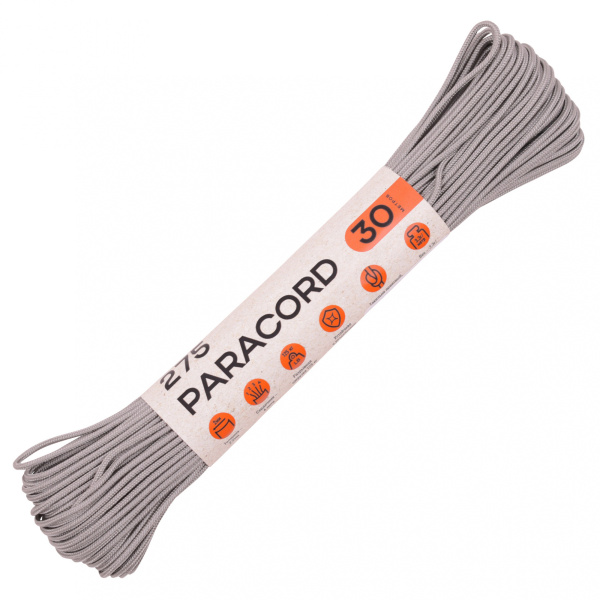 T-Gear x CORD паракорд 275 nylon 30м  (grey)