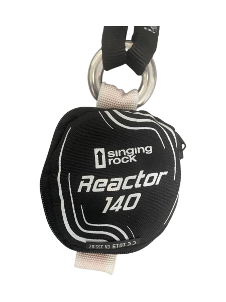 Амортизатор рывка с кольцами и карабинами Singing Rock REACTOR 140 RING Y, 155 см