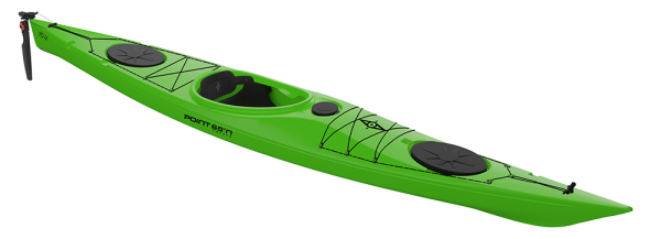 Каяк XO 16 GS Rudder (lime)