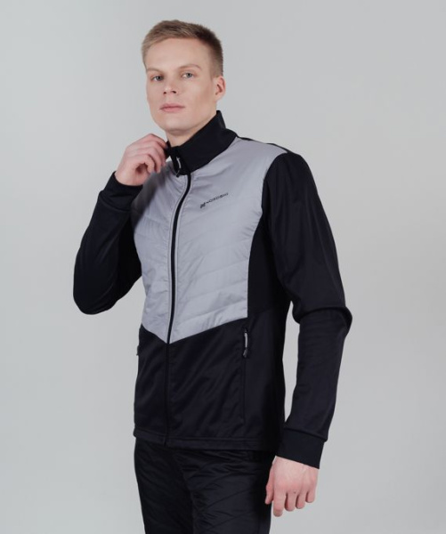 Nordski куртка Hybrid Pro муж. (муж., 46/S, black/grey) Nordski куртка Hybrid Pro муж. (муж., 46/S, black/grey)