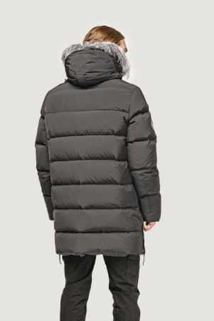 Мужская пуховая куртка LAPLANGER Норман (опушка чернобурка)