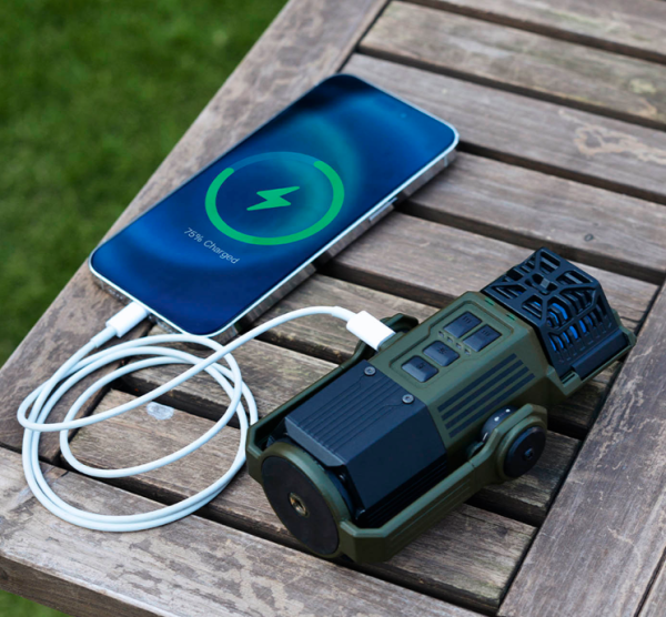 Фумигатор туристический Flextail Evo Repel 3 в 1, Green