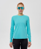 Nordski футболка Upcast с длинным рукавом жен. (44-XL, aqua)