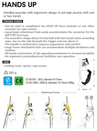 Зажим BEAL HANDS UP Зажим BEAL HANDS UP