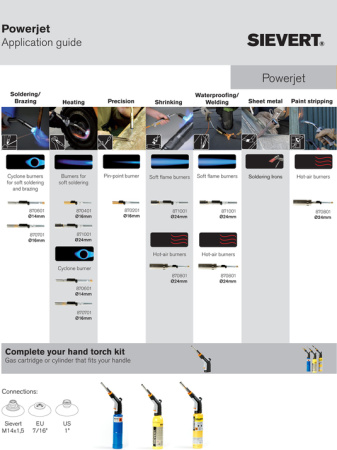 Газовый резак SIEVERT POWERJET
