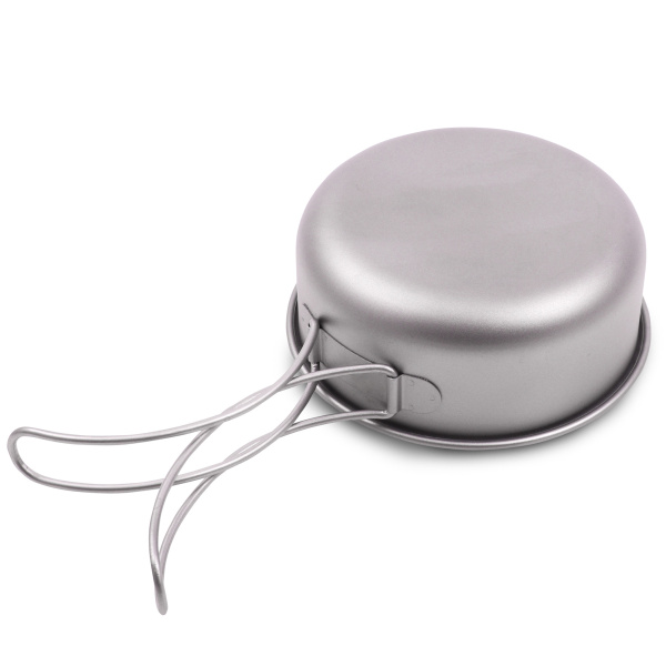 Титановая миска с ручками T-Gear Titanium Bowl 450