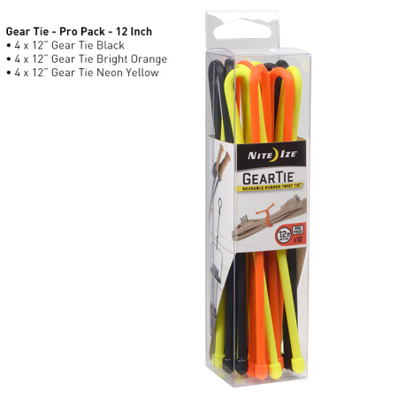 Набор гибких стяжек Gear Tie ProPack