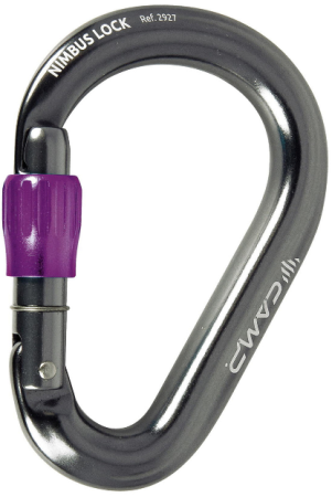 CAMP карабин Nimbus Lock (gun metal / fuchsia)