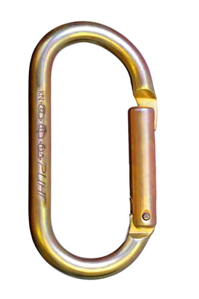 Стальной карабин овал RING