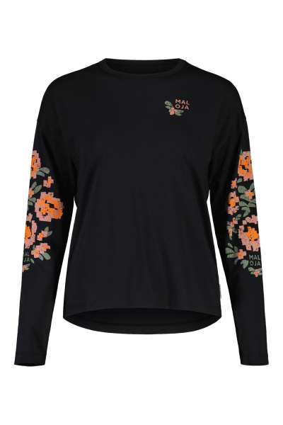 Maloja лонгслив MondseeM жен. (XS, deep black)