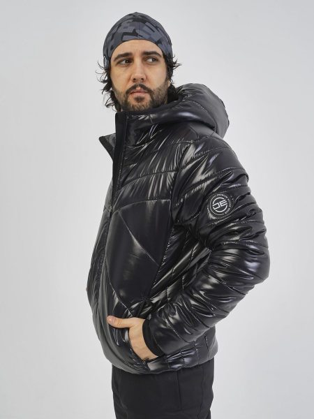 DE куртка Ленинград муж. (S, чёрный)