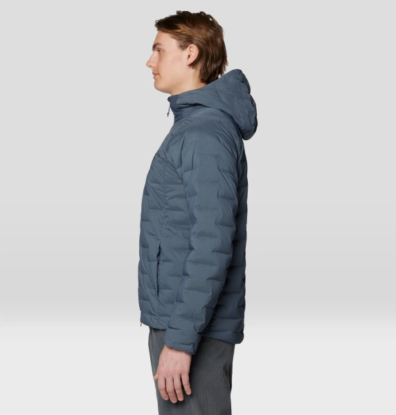 Мужская утепленная куртка Mountain Hardwear Stretchdown Hoody Мужская утепленная куртка Mountain Hardwear Stretchdown Hoody