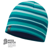 Шапка BUFF KNITTED LAKI STRIPES TURQUOISE