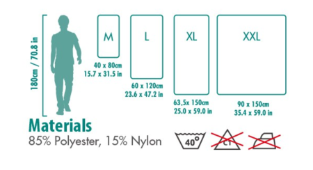 Полотенце N-Rit Ultra Dry Towel L (60 х 120 см)