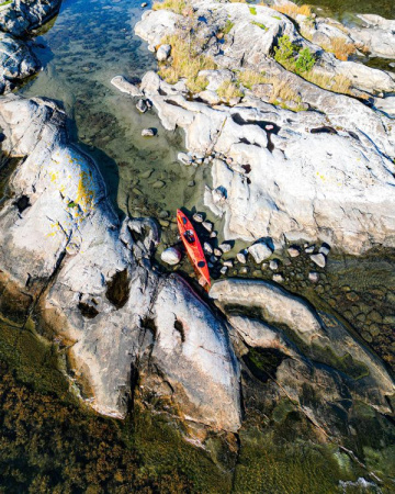 Каяк Mezcal GTX задняя секция Оранжевый