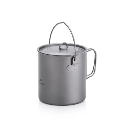 Кастрюля Naturehike Tdg03 Outdoor Ti Pot 1250 ml Titanium