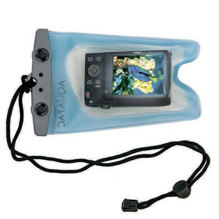 Чехол герметичный AQUAPAC Mini Camera Case (Light Blue)