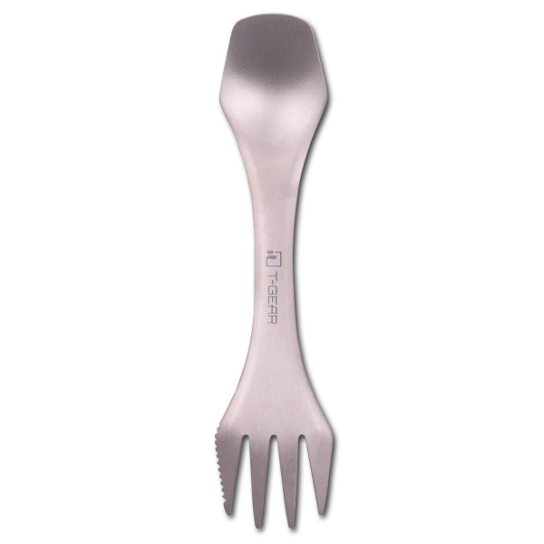 Титановая ловилка T-Gear Titanium Sport Double Ended Spork