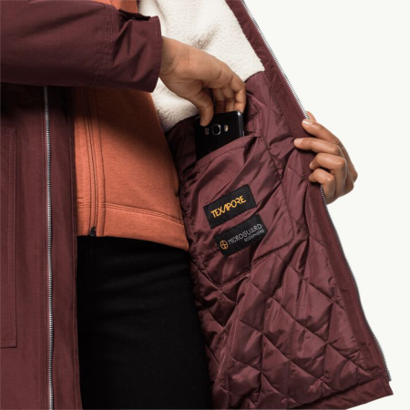 Куртка JACK WOLFSKIN ROCKY POINT PARKA Куртка JACK WOLFSKIN ROCKY POINT PARKA