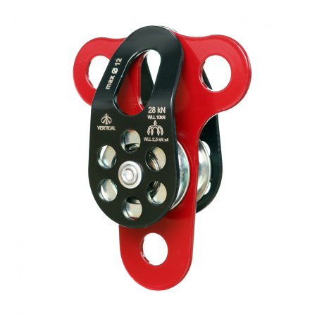 Двойной стальной блок-ролик с подшипником ВЕРТИКАЛЬ Про Двойной стальной блок-ролик с подшипником ВЕРТИКАЛЬ Про