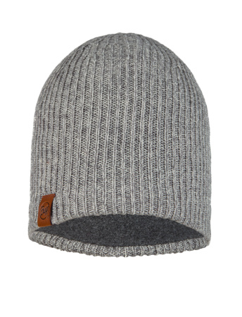 Шапка BUFF Knitted & Full Fleece Lyne Light Grey