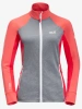 JACK WOLFSKIN куртка MILFORD SKY FLEECE жен. (S, desert rose, 2072)