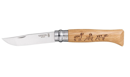 Нож Opinel N°08 Animalia Dog