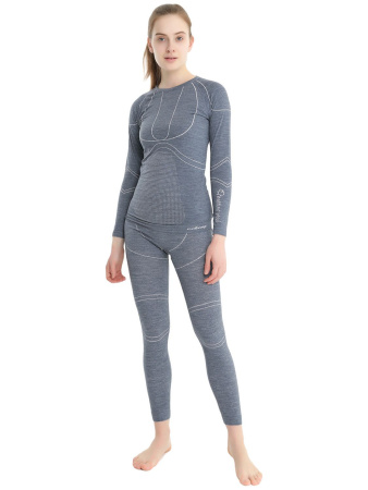 VIKING комплект термобелья Lana Pro Merino жен. (L, dark grey)