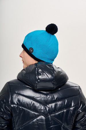 Вязаная шапка DE Ромбы