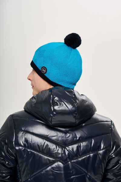 Вязаная шапка DE Ромбы